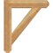 Ekena Millwork Traditional Craftsman Rough Sawn Bracket, Western Red Cedar, 4"W x 24"D x 28"H BKT04X24X28TRA04RWR - alternate 4